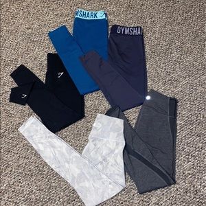 lululemon & gymshark leggings